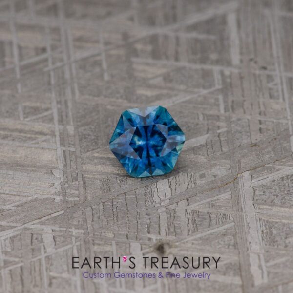 1.32-Carat Medium Blue Montana Sapphire (Heated)