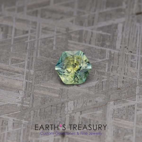 1.25-Carat Blue-Yellow Particolored Montana Sapphire (Heated)