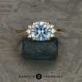 The "Hesperia" in 14k yellow gold with 2.21-Carat Montana Sapphire