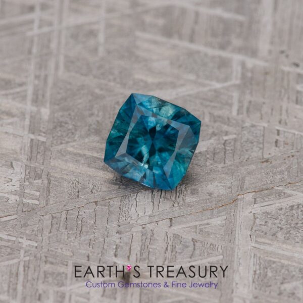 1.70-Carat Deep Blue-Green Montana Sapphire (Heated)