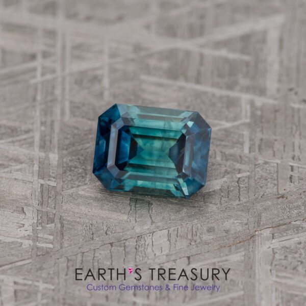 2.69-Carat Blue-Green Bicolored Montana Sapphire (Heated)