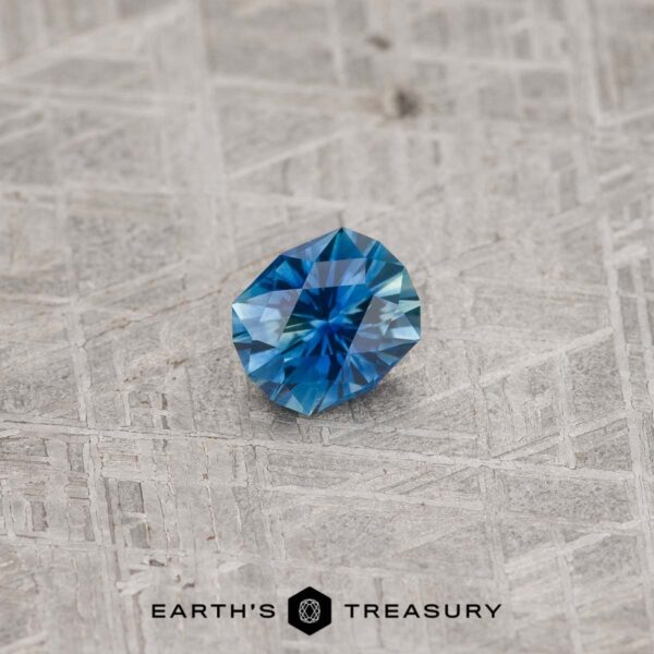 1.43-Carat Teal Blue Montana Sapphire (Heated)