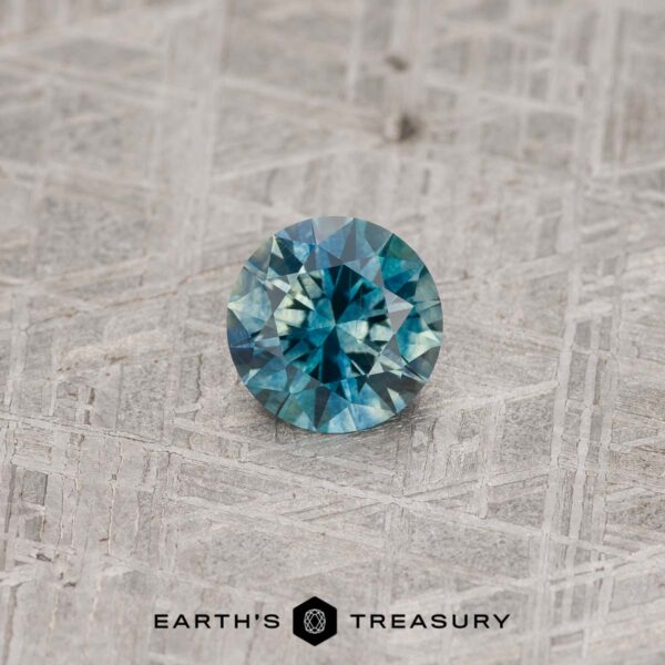 2.18-Carat Teal-Yellow Particolored Montana Sapphire (Heated)