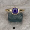 The "Emma" in 18k yellow gold with 1.20-carat Ceylon Sapphire