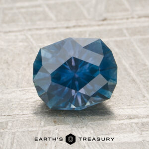 1.64-Carat Deep Blue Montana Sapphire (Heated)