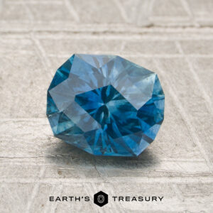 1.38-Carat Rich Blue Montana Sapphire (Heated)