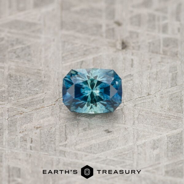 1.20-Carat Mint Green-Blue Bicolored Montana Sapphire (Heated)