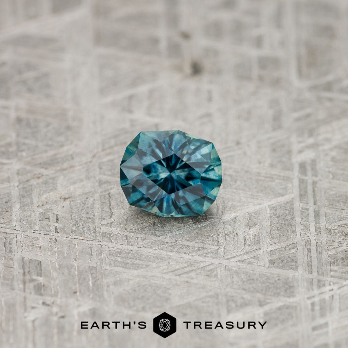 1.54-Carat Blue-Green Montana Sapphire (Heated) - Earth's Treasury