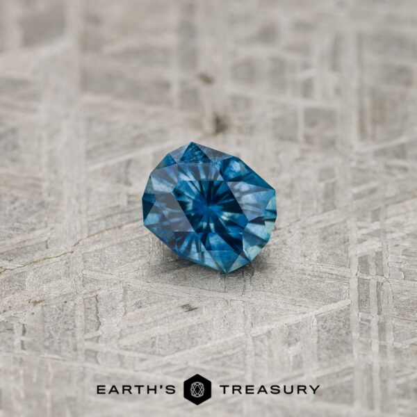 1.34-Carat Rich Teal Blue Montana Sapphire (Heated)