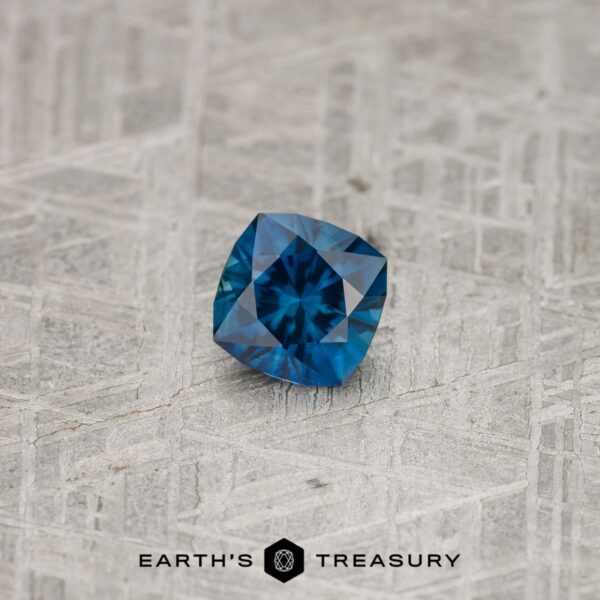 1.50-Carat Deep Blue Montana Sapphire (Heated)