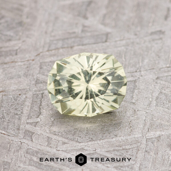 0.66-Carat Light Yellow Montana Sapphire 0.66-Carat Light Yellow Montana Sapphire