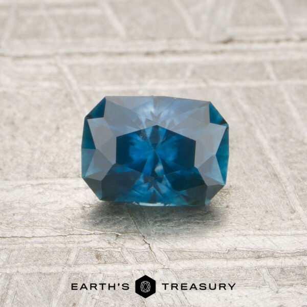 0.81-Carat Deep Blue Montana Sapphire (Heated) 0.81-Carat Deep Blue Montana Sapphire (Heated)