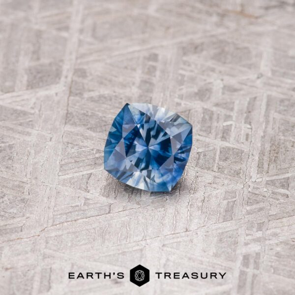 1.27-Carat Medium Blue-Teal Particolored Montana Sapphire