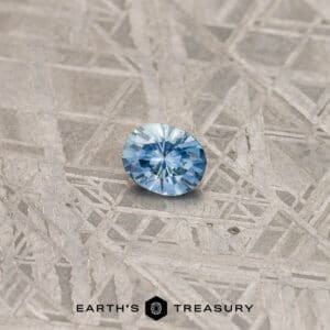 0.73-Carat Robin's Egg Blue Montana Sapphire