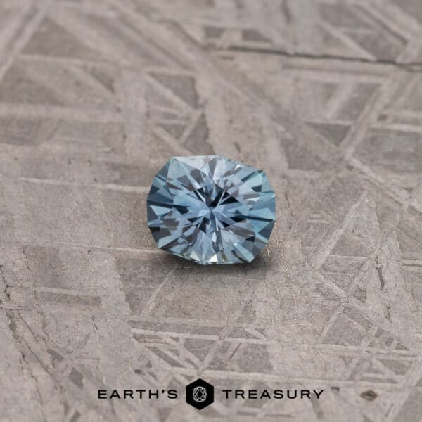 1.19-Carat Steely Aqua Blue Montana Sapphire (Heated)