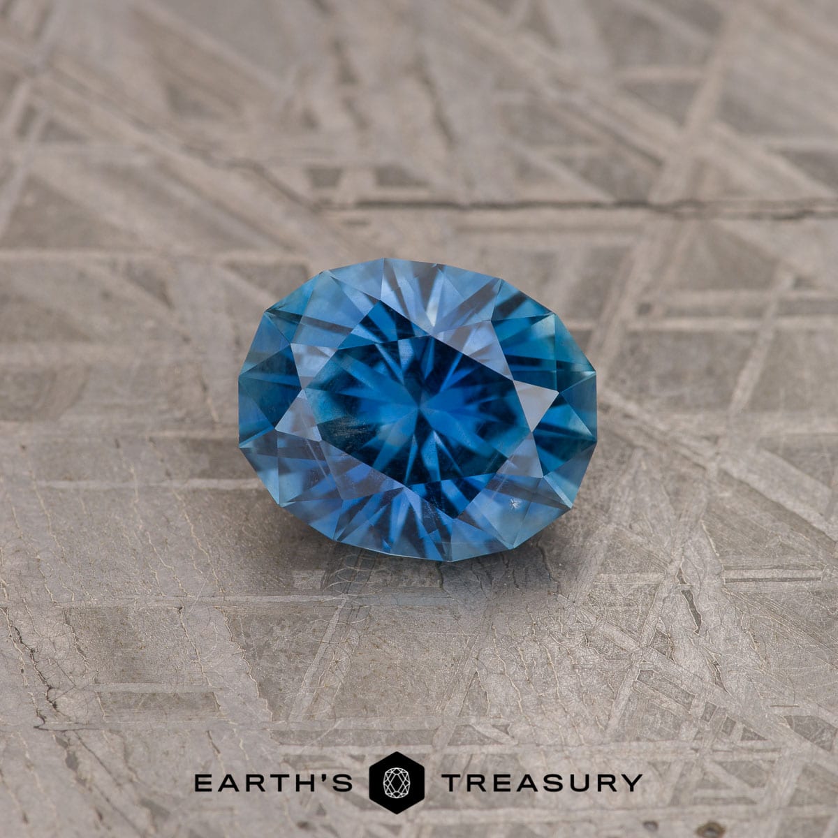 4.59-Carat Rich Blue Montana Sapphire - Earth's Treasury