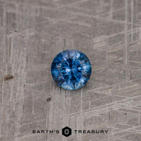 1.38-Carat Medium Blue Montana Sapphire (Heated)
