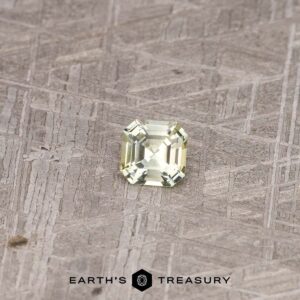 0.65-Carat Pale Yellow Montana Sapphire (Heated)