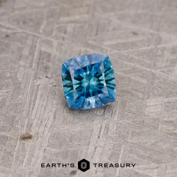 1.81-Carat Blue-Teal Bicolored Montana Sapphire (Heated)