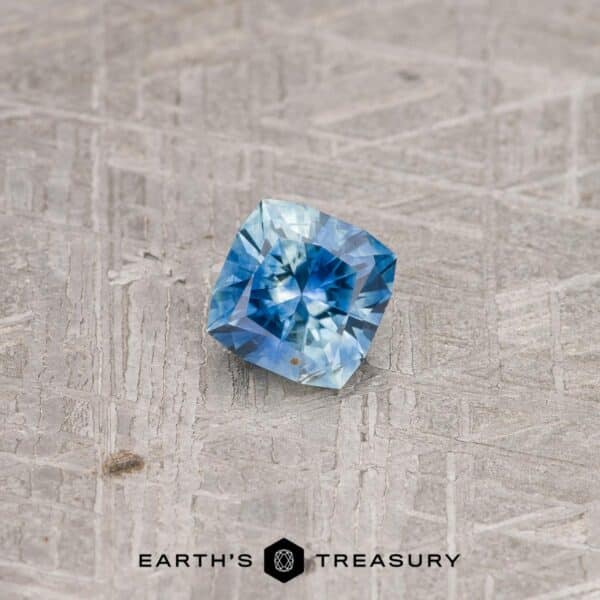 1.49-Carat Blue-Teal Particolored Montana Sapphire (Heated)