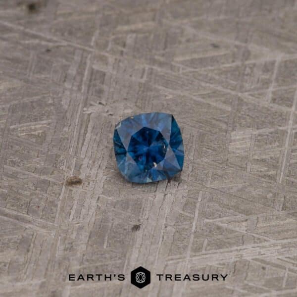 1.48-Carat Deep Blue Montana Sapphire (Heated)