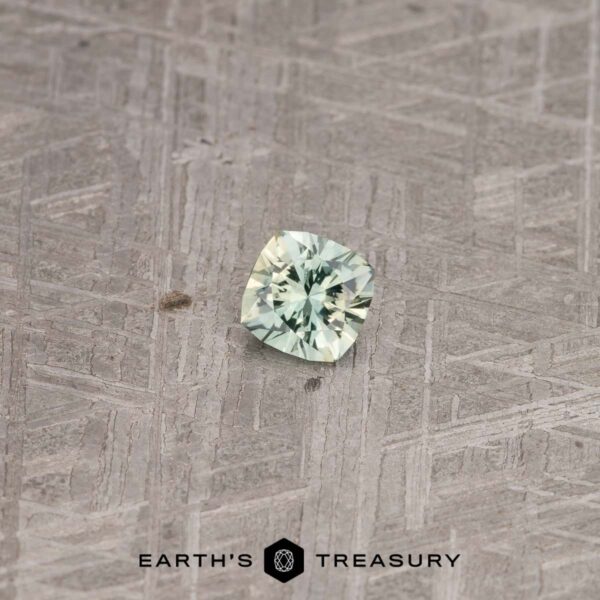 1.03-Carat Light Mint Green Montana Sapphire (Heated)