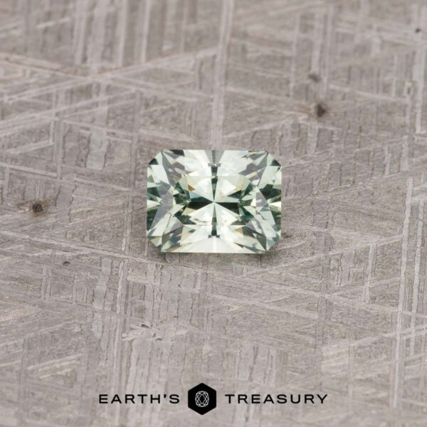 3.80-Carat Mint Green Montana Sapphire