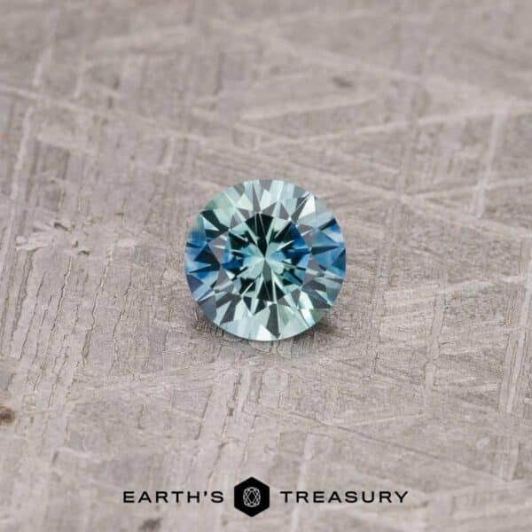 1.01-Carat Teal-Blue Particolored Montana Sapphire (Heated)