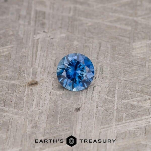 0.67-Carat Rich Blue Montana Sapphire (Heated)