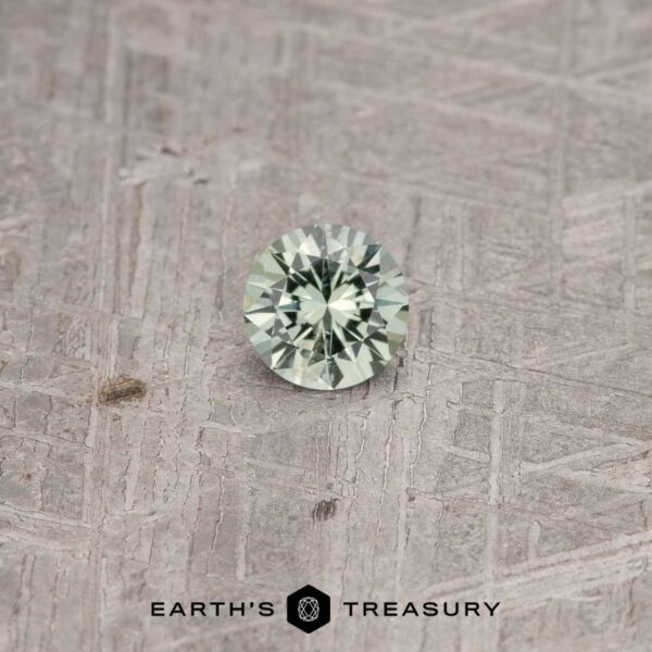 0.63-Carat Mint Green Montana Sapphire