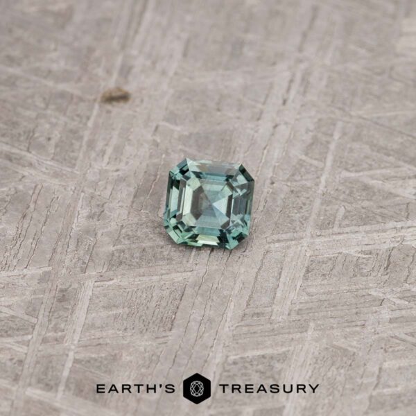 0.54-Carat Teal Green Montana Sapphire