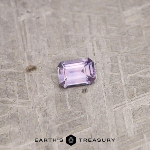 0.42-Carat Violet-Pink Particolored Montana Sapphire