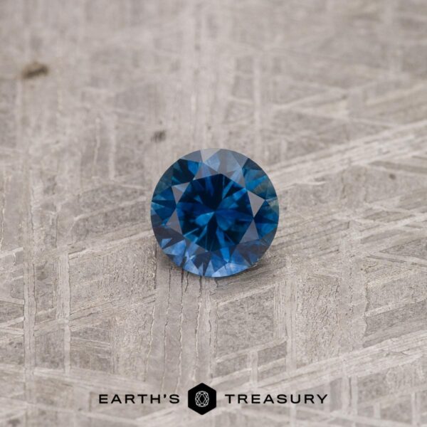 1.60-Carat Deep Blue Montana Sapphire (Heated)