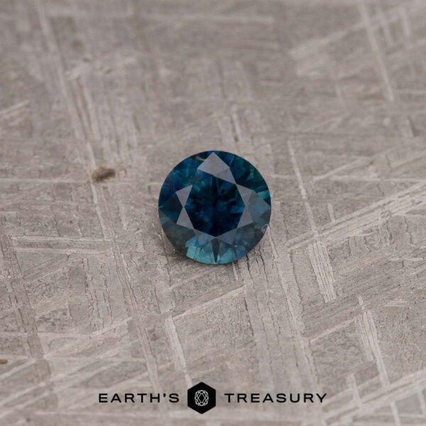 1.64-Carat Dark Blue-Green Montana Sapphire