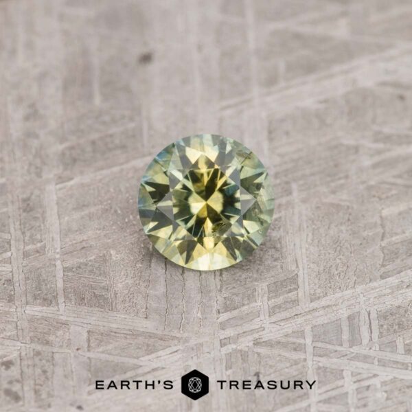1.38-Carat Yellow-Green Particolored Montana Sapphire (Heated)