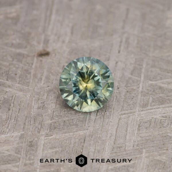 1.28-Carat Green-Yellow Particolored Montana Sapphire (Heated)