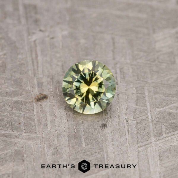 1.15-Carat Yellow-Green Particolored Montana Sapphire (Heated)