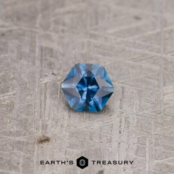 0.78-Carat Medium Blue Montana Sapphire (Heated)