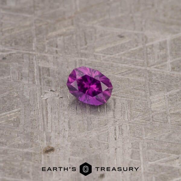 0.84-Carat Magenta Purple Umba Sapphire