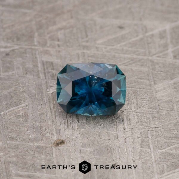 2.37-Carat Dark Blue-Green Montana Sapphire (Heated)
