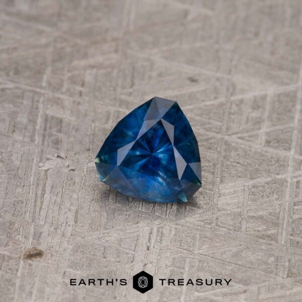 2.28-Carat Deep Blue Montana Sapphire (Heated)