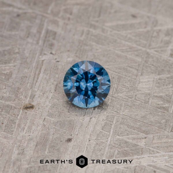 1.24-Carat Medium Blue Montana Sapphire (Heated)