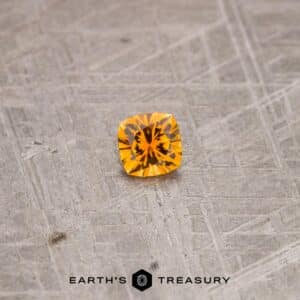 0.70-Carat Bright Orange Montana Sapphire (Heated)