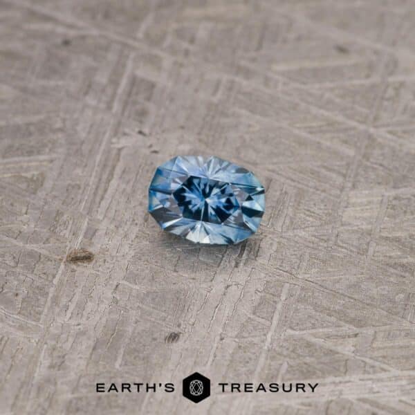 1.02-Carat Medium Blue Montana Sapphire (Heated)