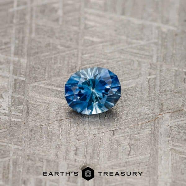 0.85-Carat Medium Blue Montana Sapphire (Heated)
