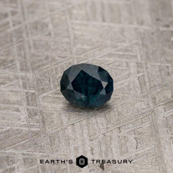 1.15-Carat Dark Blue-Green Sapphire (Heated)