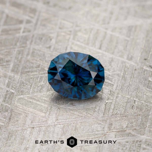 2.05-Carat Deep Blue Sapphire (Heated)