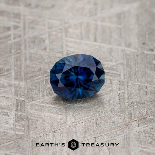 1.84-Carat Deep Blue Sapphire (Heated)