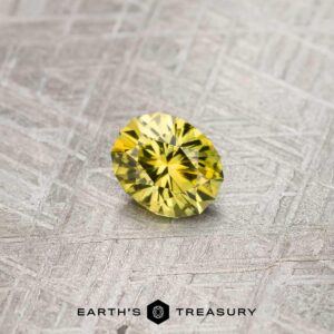 1.57-Carat Greenish-Yellow Nigerian Sapphire (Heated)