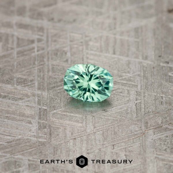 1.13-Carat Rich Mint Green Maine Tourmaline 1.13-Carat Rich Mint Green Maine Tourmaline